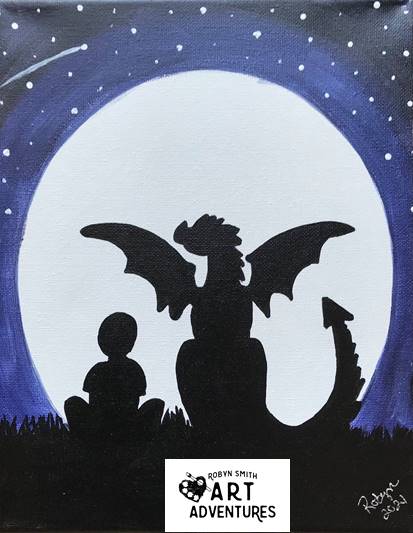 Kids Art Kit -Dragon Friend