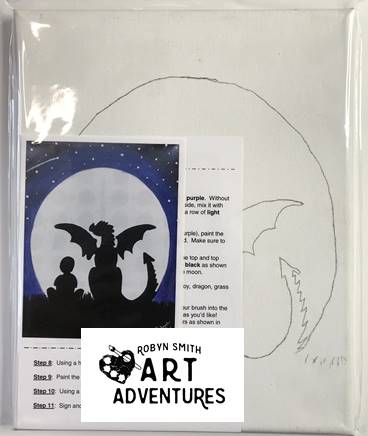 Kids Art Kit -Dragon Friend