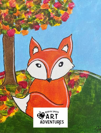 Kids Art Kit - Fall Fox