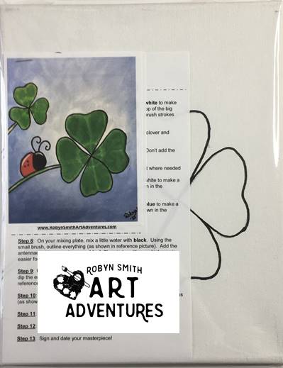 Kids Art Kit - Lucky Ladybug