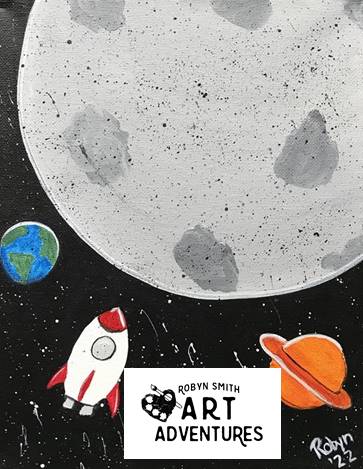 Kids Art Kit - Space