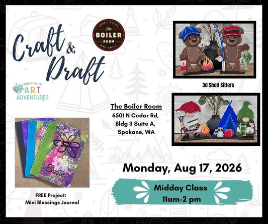 Aug 17, 2026 - Midday Craft & Draft @ Boiler Room, Spokane WA