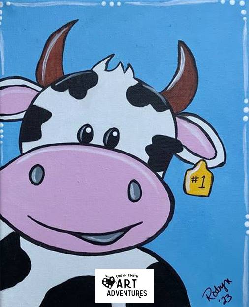 Kids Art Kit - Farm Cow