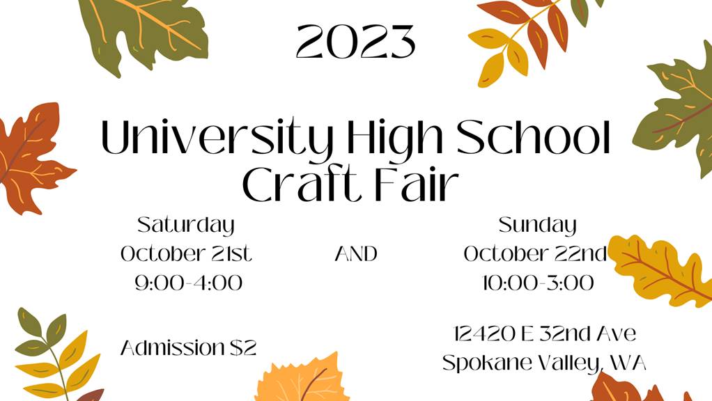 Oct 2122, 2025 University High School Craft Fair Robyn Smith Art