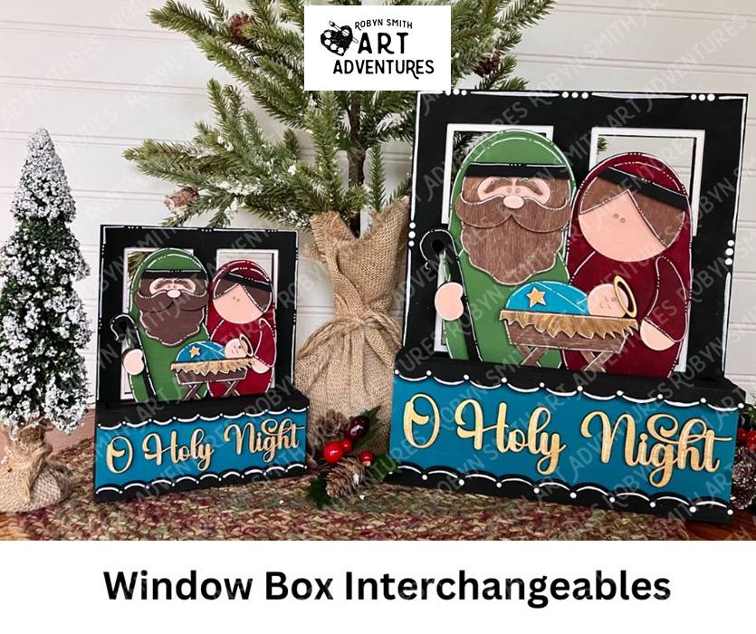 IOTMC - SMALL Window Box Interchangeable (approx W5.5 x H7)