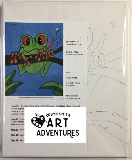 Kids Art Kit - Frog