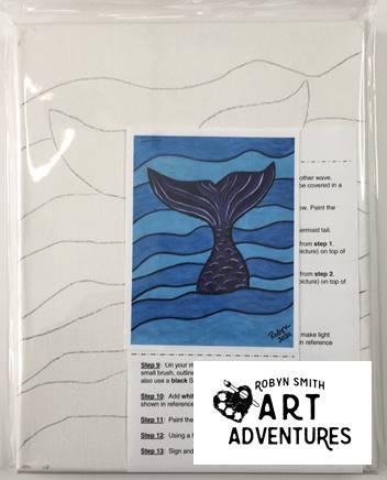 Kids Art Kit - Mermaid Tail
