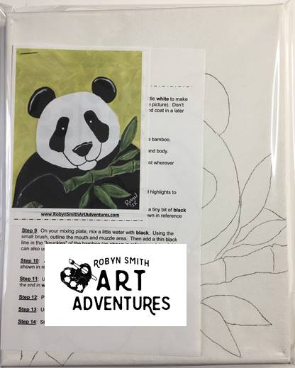 Kids Art Kit - Panda
