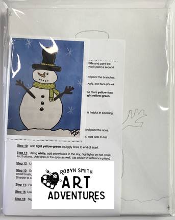 Kids Art Kit - Snowman
